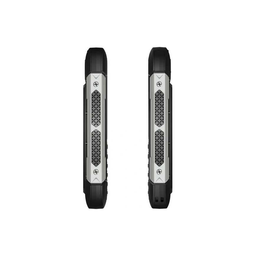 Evolveo - StrongPhone H1, atsparus vandeniui Dual SIM telefonas juodas/sidabrinis