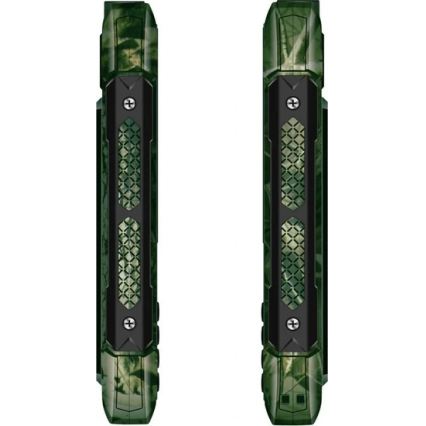 Evolveo - StrongPhone H1, atsparus vandeniui Dual SIM telefonas, medžioklinis kamufliažas