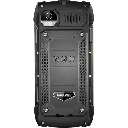 Evolveo - StrongPhone H1 vandeniui atsparus Dual SIM telefonas juoda/pilka