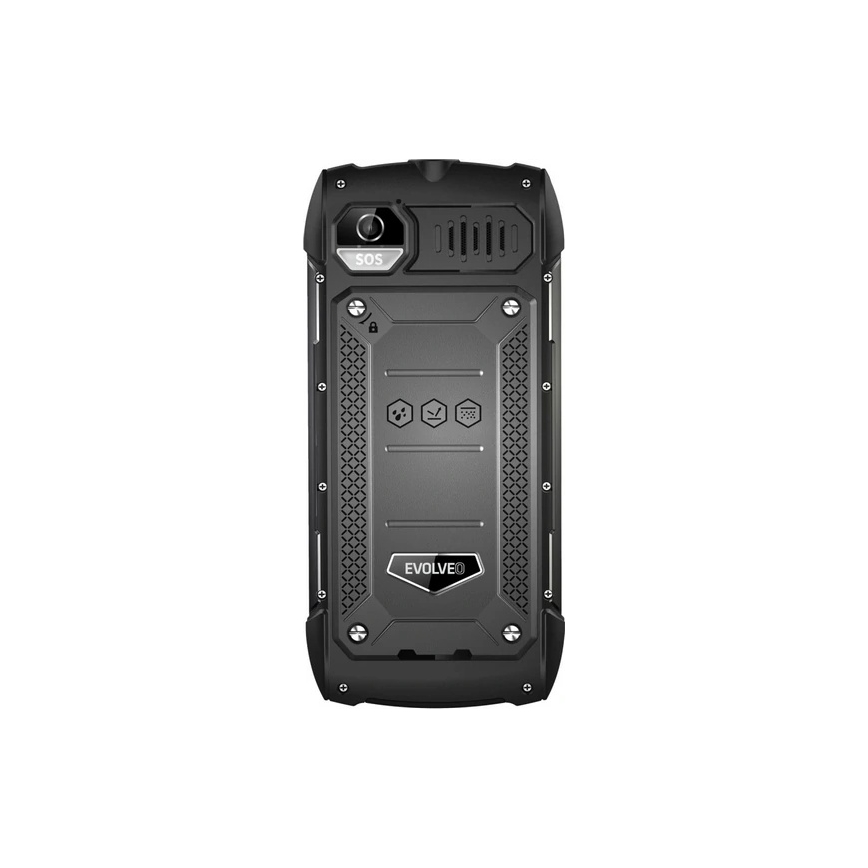 Evolveo - StrongPhone H1 vandeniui atsparus Dual SIM telefonas juoda/pilka