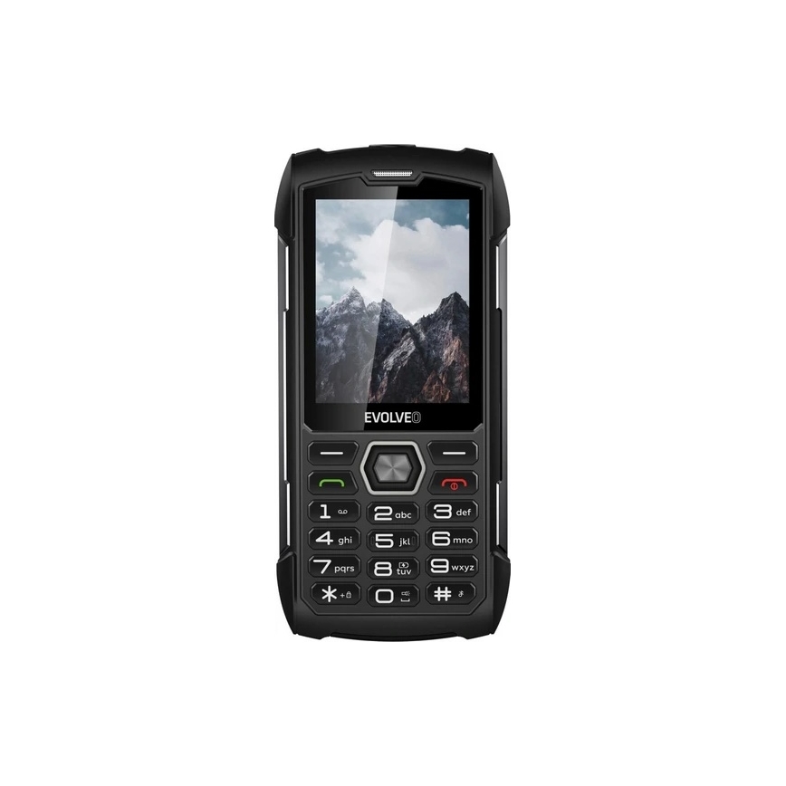 Evolveo - StrongPhone H1, vandeniui atsparus Dual SIM telefonas juodas/pilkas