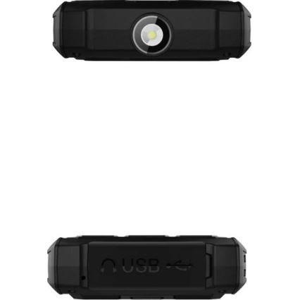 Evolveo - StrongPhone H1, vandeniui atsparus Dual SIM telefonas juodas/pilkas