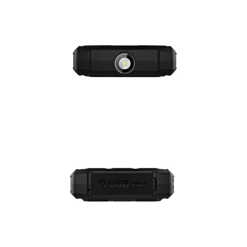 Evolveo - StrongPhone H1, vandeniui atsparus Dual SIM telefonas juodas/pilkas