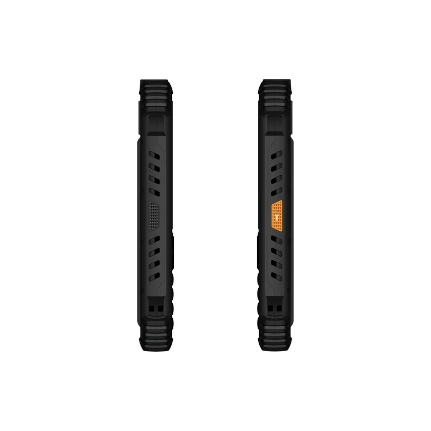 Evolveo - StrongPhone Q1 atsparus vandeniui Dual SIM telefonas juodas/oranžinis