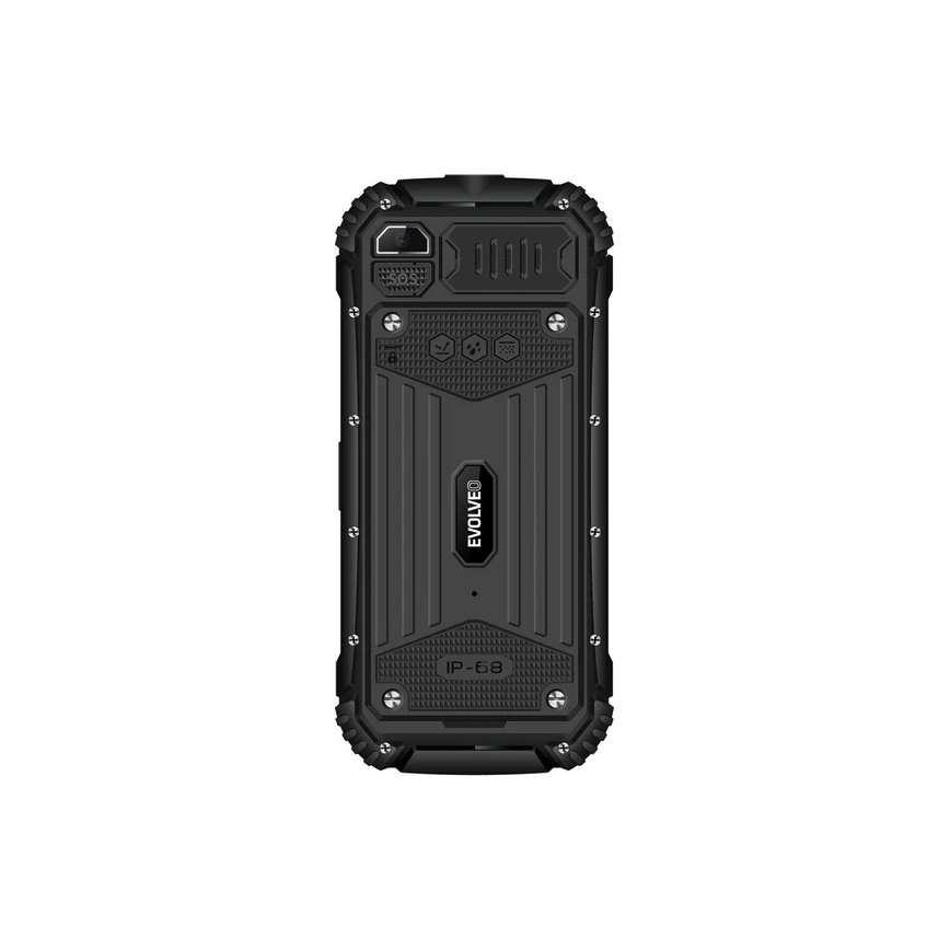 Evolveo - StrongPhone Q1 vandeniui atsparus juodas Dual SIM telefonas