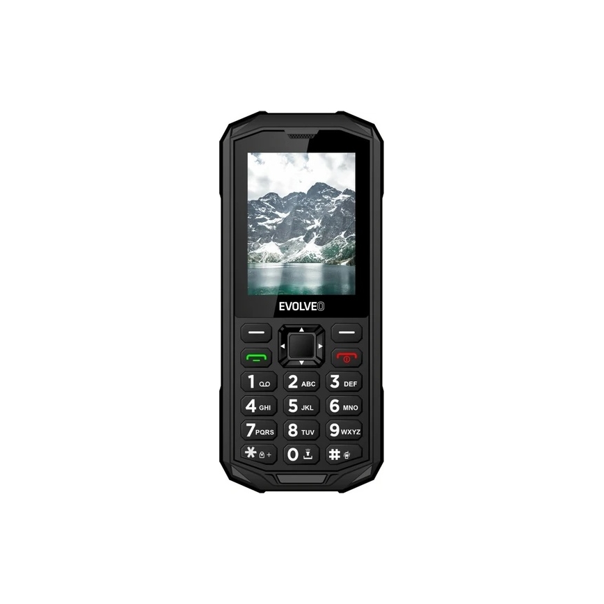 Evolveo - StrongPhone X5 atsparus vandeniui Dual SIM telefonas juoda/pilka