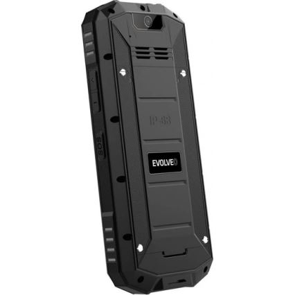 Evolveo - StrongPhone X5, vandeniui atsparus Dual SIM telefonas, juoda/pilka