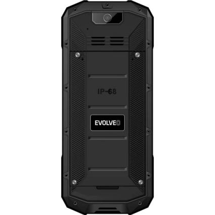 Evolveo - StrongPhone X5, vandeniui atsparus Dual SIM telefonas, juoda/pilka