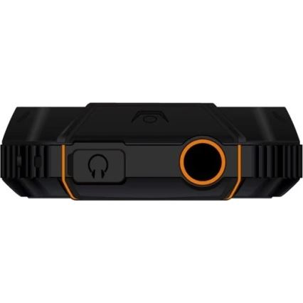 Evolveo - StrongPhone Z6, vandeniui atsparus Dual SIM telefonas, juoda - oranžinė