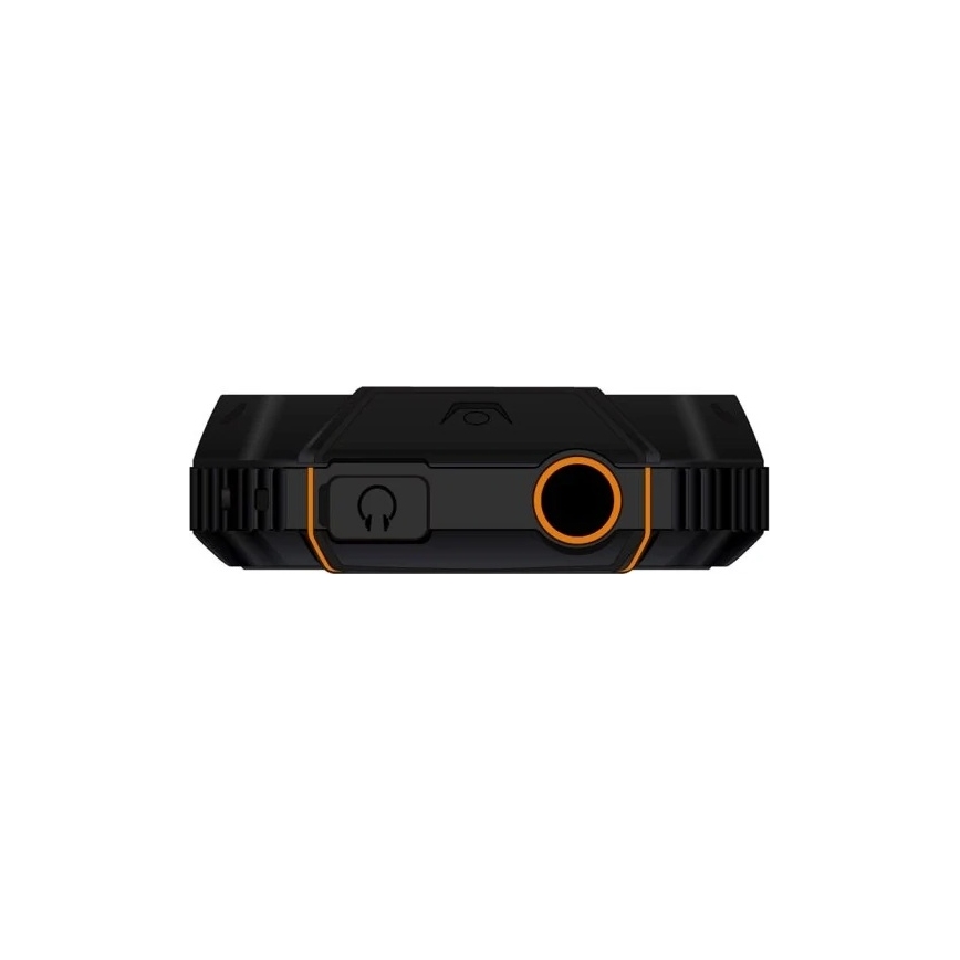 Evolveo - StrongPhone Z6 vandeniui atsparus Dual SIM telefonas juodas/oranžinis