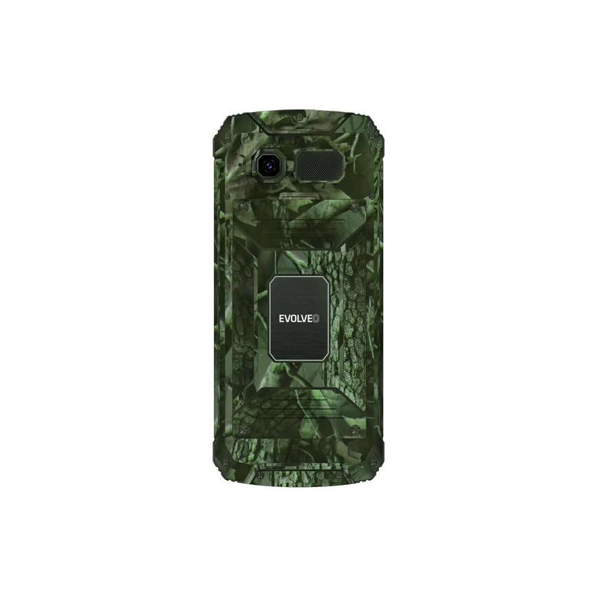 Evolveo - StrongPhone Z6 vandeniui atsparus Dual SIM telefonas, medžioklinis kamufliažas