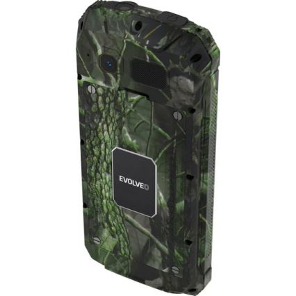 Evolveo - StrongPhone Z6 vandeniui atsparus Dual SIM telefonas, medžioklinis kamufliažas