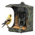 Evolveo - StrongVision BirdFeeder - išmani paukščių lesyklėlė su kamera ir saulės baterija