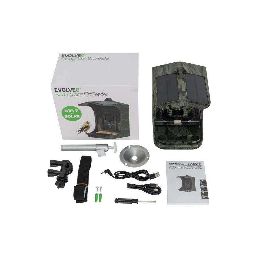 Evolveo - StrongVision BirdFeeder - išmanioji lesyklėlė paukščiams su kamera