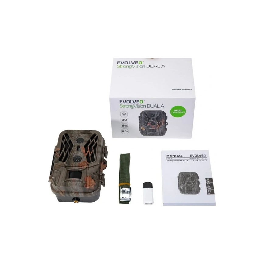 Evolveo - StrongVision DUAL A fotopastė/apsaugos kamera