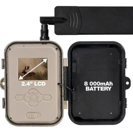 Evolveo - StrongVision Dual PRO 4G, medžioklinė kamera su siuntimo funkcija, 16 GB