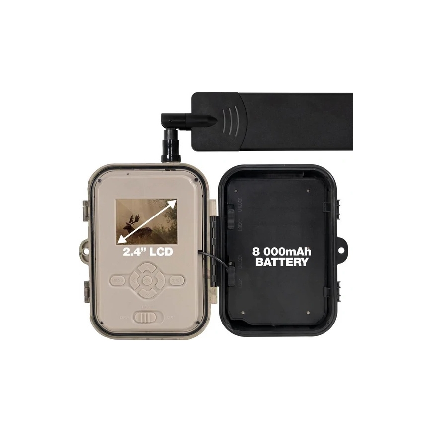 Evolveo - StrongVision Dual PRO 4G, medžioklinė kamera su siuntimo funkcija, 16 GB