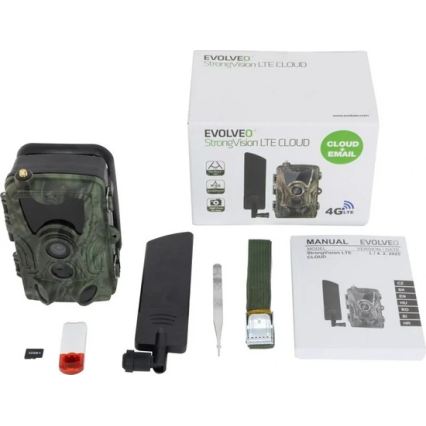 Evolveo - StrongVision LTE CLOUD medžioklės fotokamera su 4G ir 32 GB
