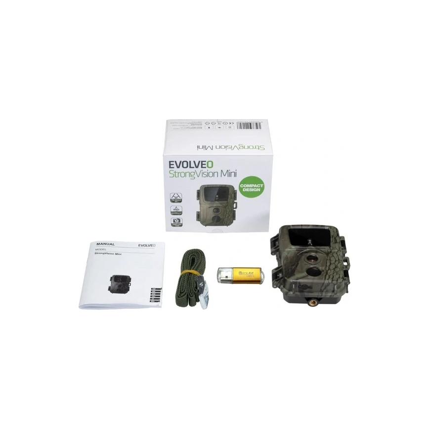 Evolveo - StrongVision Mini medžioklės kamera/laiko intervalų kamera