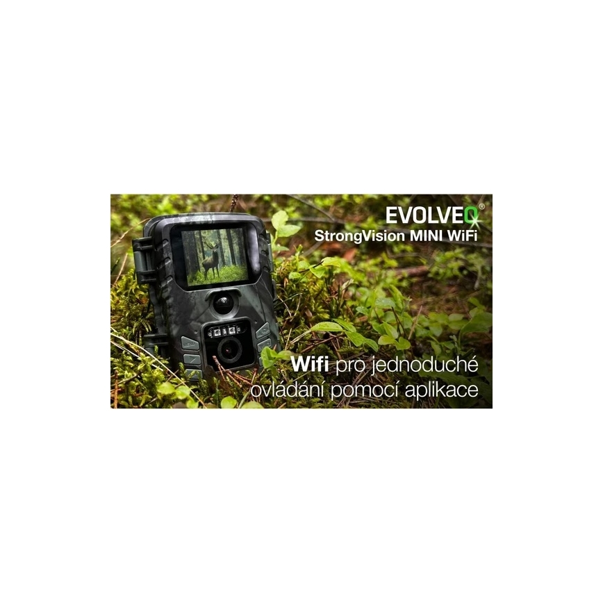Evolveo - StrongVision MINI Wi-Fi fotokamera/apsaugos kamera su programėle