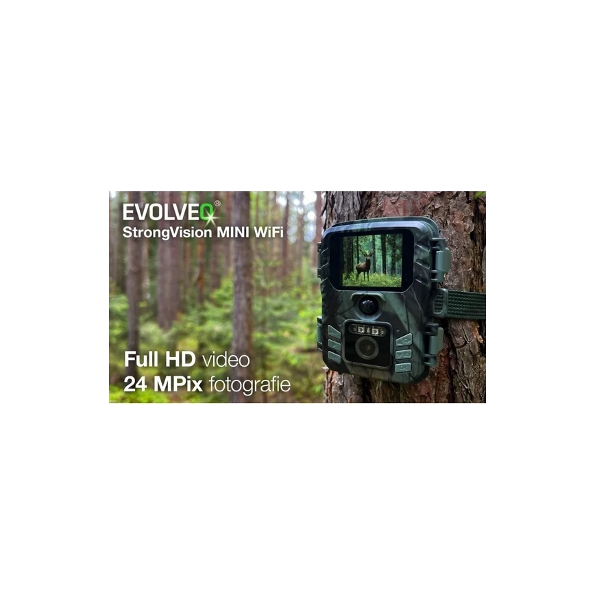 Evolveo - StrongVision MINI Wi-Fi fotokamera/apsaugos kamera su programėle