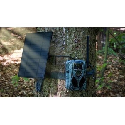 Evolveo - StrongVision Solar 4G medžioklės kamera 4G su programėle ir saulės panele