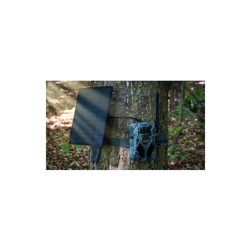 Evolveo - StrongVision Solar 4G medžioklės kamera 4G su programėle ir saulės panele