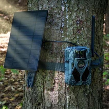Evolveo - StrongVision Solar 4G medžioklės kamera 4G su programėle ir saulės panele