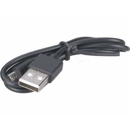 Extol - įkraunamas LED galvos žibintas su jutikliu ir raudona šviesa LED/3W/1200 mAh/3,7V oranžinė/juoda