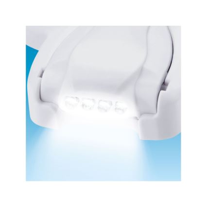 Extol - Įkraunami didinamieji akiniai su lupa ir LED apšvietimu/300 mAh