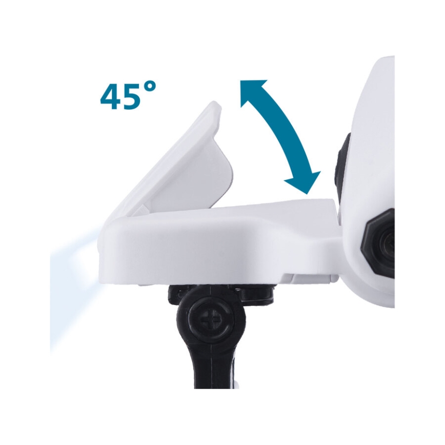 Extol - Įkraunami didinamieji akiniai su lupa ir LED apšvietimu/300 mAh