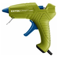 Extol – Karštų klijų pistoletas 100W/230V žalia/mėlyna