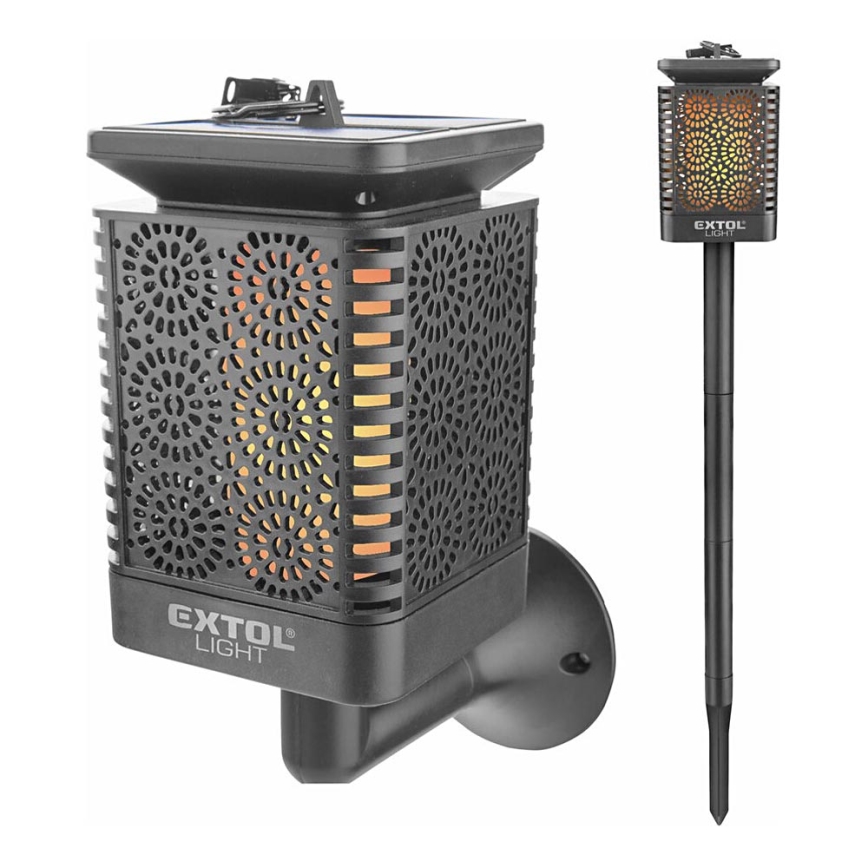 Extol - LED apšvietimas, įkraunamas saulės energija 4in1 LED/600 mAh/1,2V IP44