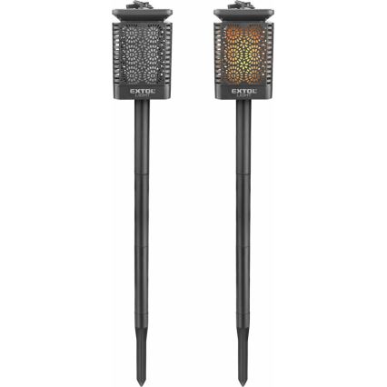Extol - LED apšvietimas, įkraunamas saulės energija 4in1 LED/600 mAh/1,2V IP44