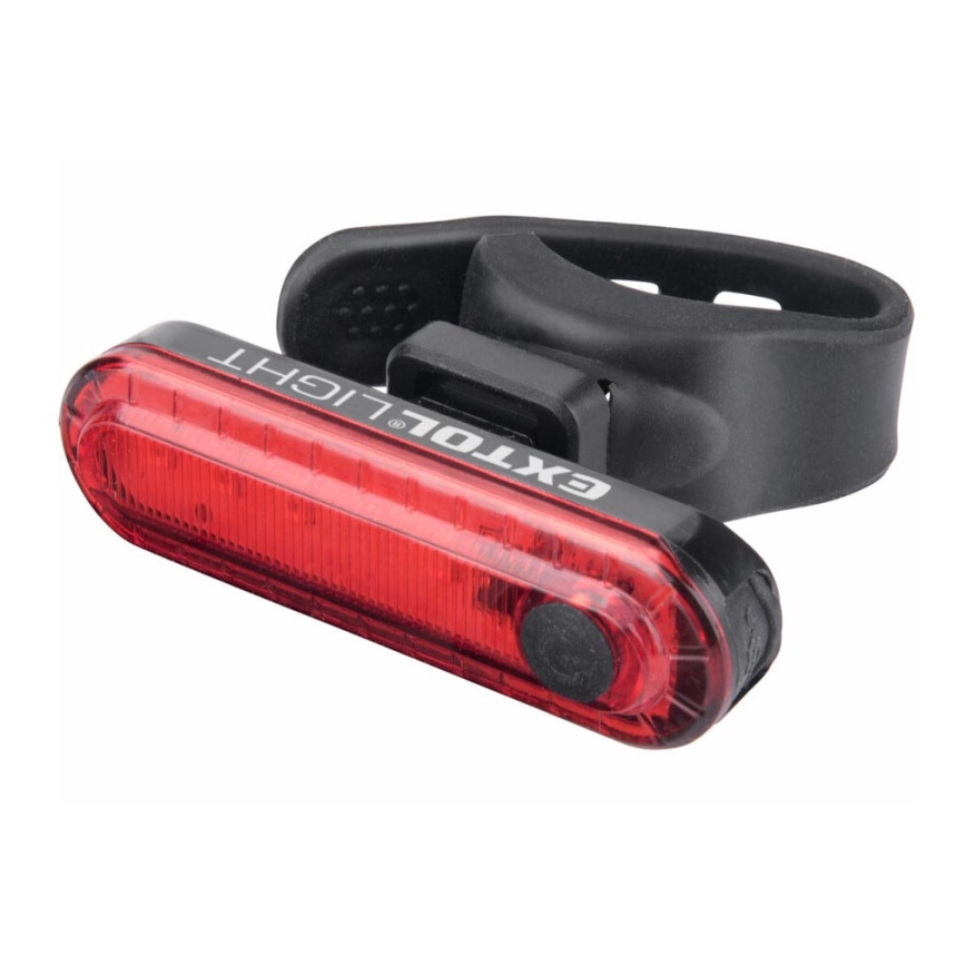 Extol - LED Galinis įkraunamas dviračio žibintuvėlis LED/220 mAh 3,7V IPX4