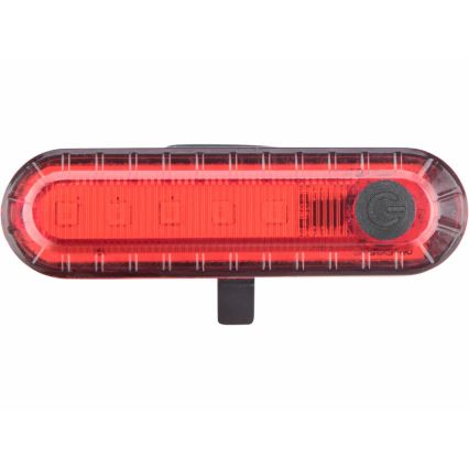 Extol - LED Galinis įkraunamas dviračio žibintuvėlis LED/220 mAh 3,7V IPX4