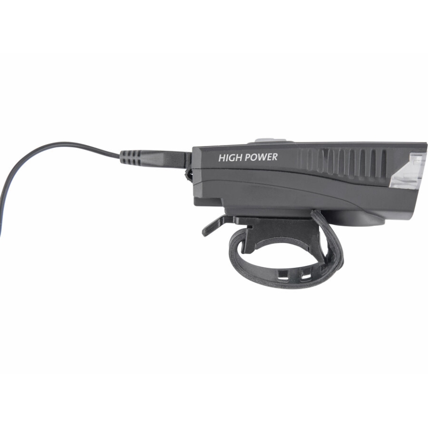 Extol - LED pakraunamas žibintuvėlis su dviračio signalu LED/5W/1200 mAh/3,7V IPX4