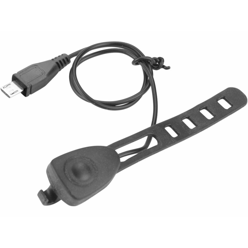 Extol - LED pakraunamas žibintuvėlis su dviračio signalu LED/5W/1200 mAh/3,7V IPX4