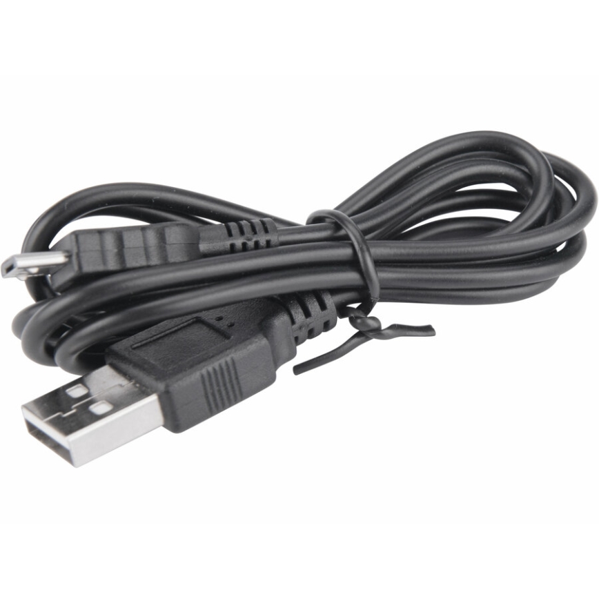 Extol - LED pakraunamas žibintuvėlis su dviračio signalu LED/5W/1200 mAh/3,7V IPX4