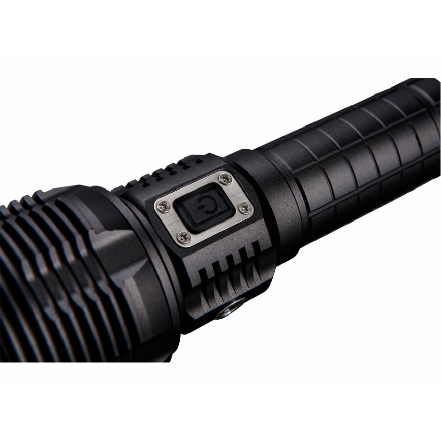 Extol - LED Pritemdomas įkraunamas žibintuvėlis su maitinimo bloku LED/60W/10000 mAh 8000 lm IPX4 juoda