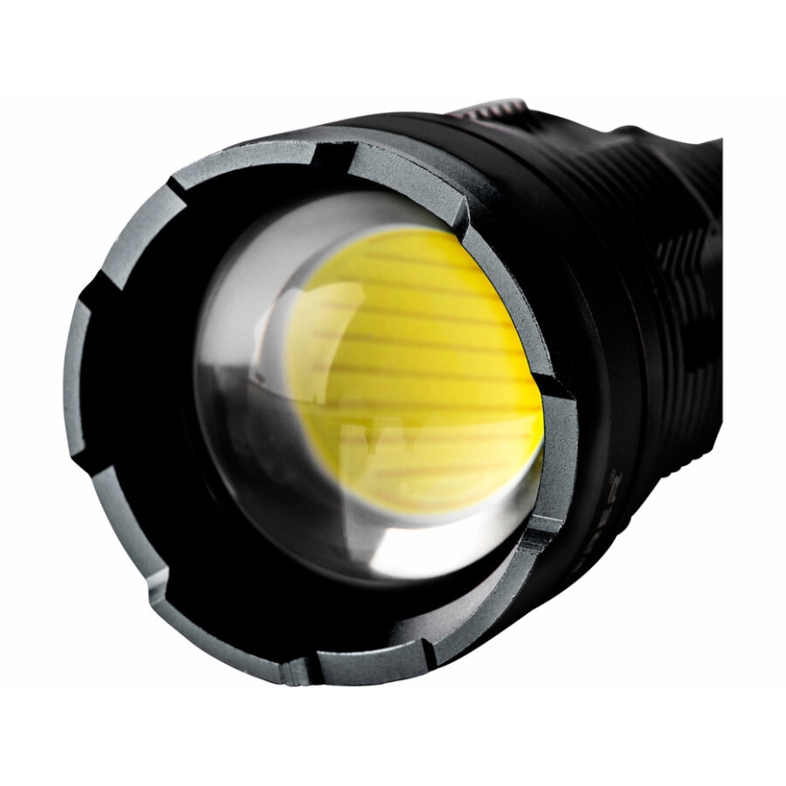Extol - LED Pritemdomas įkraunamas žibintuvėlis su maitinimo bloku LED/60W/10000 mAh 8000 lm IPX4 juoda