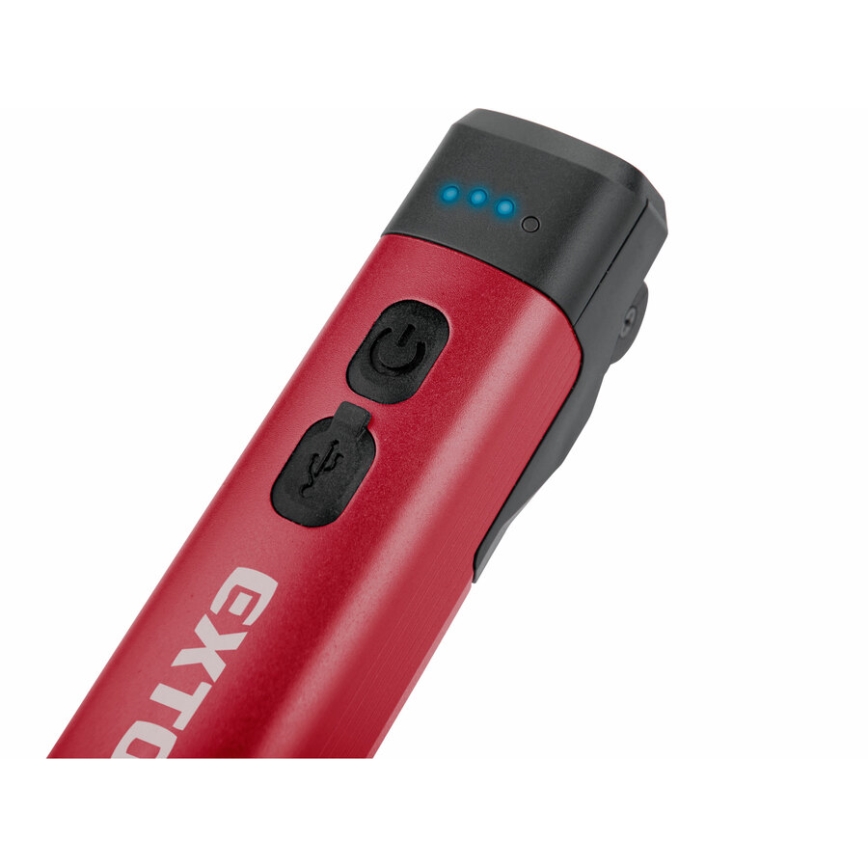 Extol - LED Reguliuojama įkraunama darbo lemputė LED/3,7V 2600 mAh IPX4