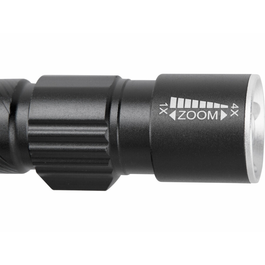 Extol - LED Žibintuvėlis LED/3W/450 mAh/3,7V juodas