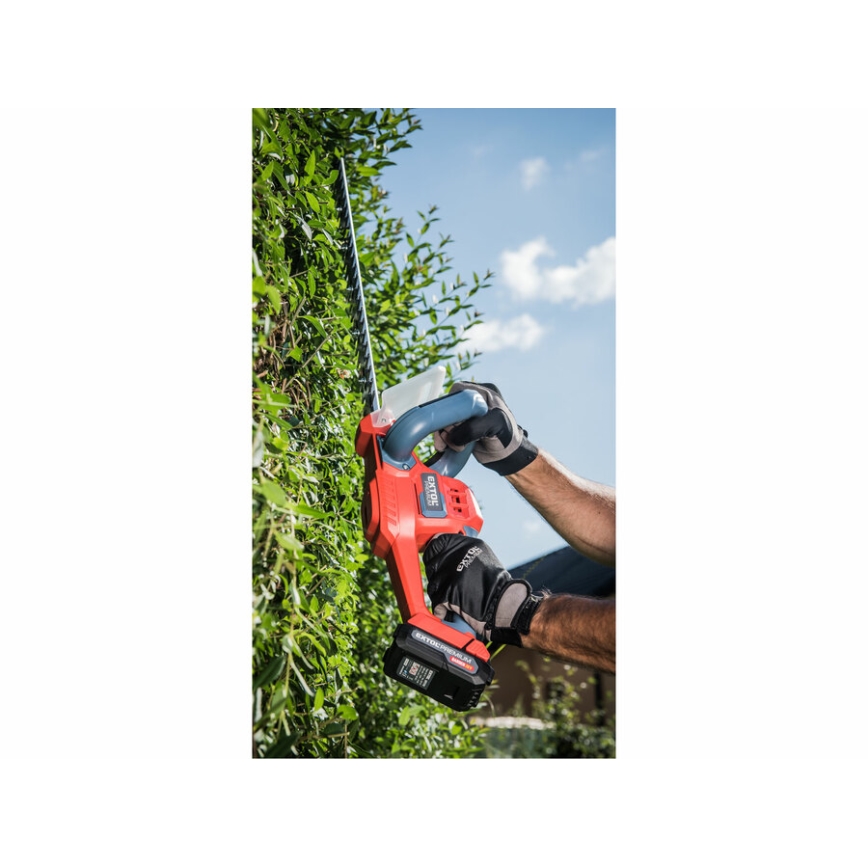 Extol Premium - Akumuliatorinės žirklės gyvatvorėms 20V