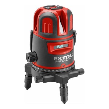 Extol Premium - Automatinis kryžminis linijinis lazeris 5V/5200 mAh IP54