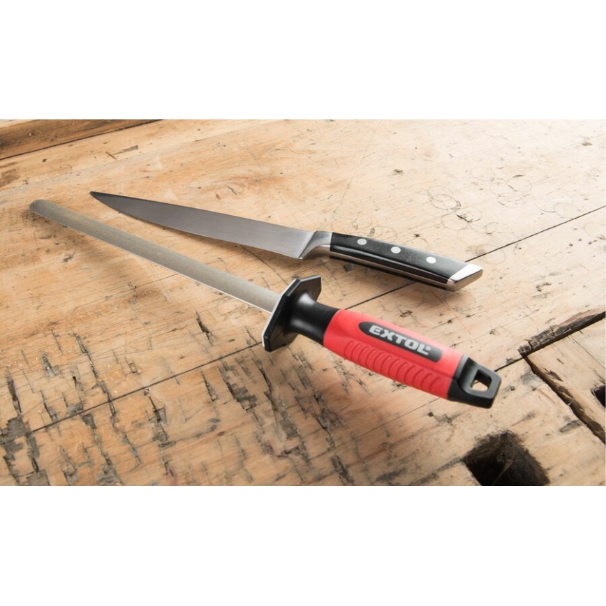 Extol Premium - Galandinamasis plienas su deimantų dulkių sluoksniu 26 cm P400