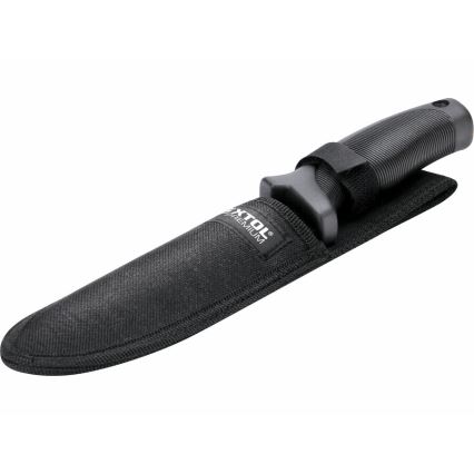 Extol Premium - Medžioklinis peilis juoda/nerūdijantis 15 cm