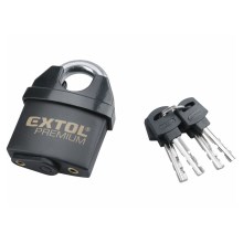 Extol Premium - Neperšlampama pakabinama spyna 60 mm juoda