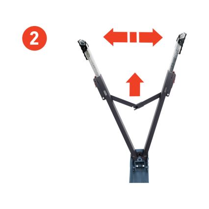 Extol Premium - Sulankstoma statybinė atrama