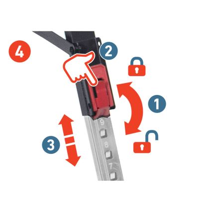 Extol Premium - Sulankstoma statybinė atrama